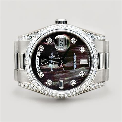 rolex 118389|rolex presidential 36mm diamond bezel.